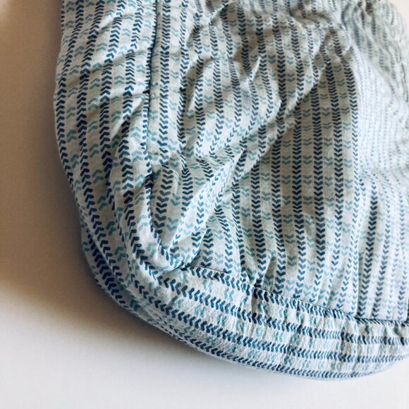 VINTAGE  Y2K Heart Print Cotton Tote Bag - Picture 3 of 6